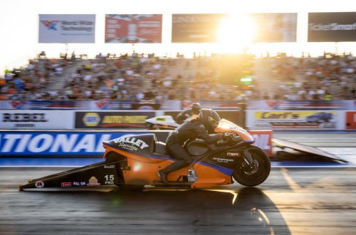 NHRA sisters Jasmine Salinas and Jianna Evaristo-Salinas bring speed and style to the track, in photos