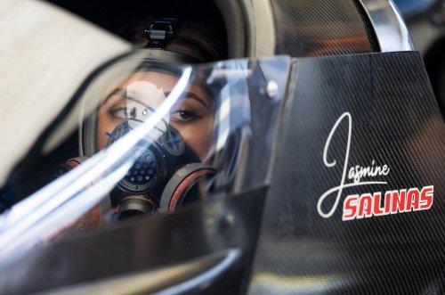 NHRA sisters Jasmine Salinas and Jianna Evaristo-Salinas turning heads on and off the drag strip, in photos