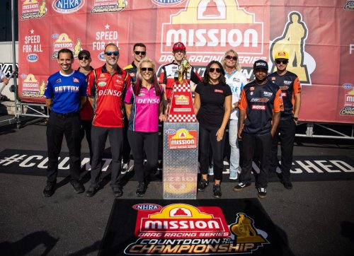 NHRA sisters Jasmine Salinas and Jianna Evaristo-Salinas bring speed and style to the track, in photos