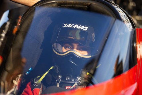 NHRA sisters Jasmine Salinas and Jianna Evaristo-Salinas bring speed and style to the track, in photos