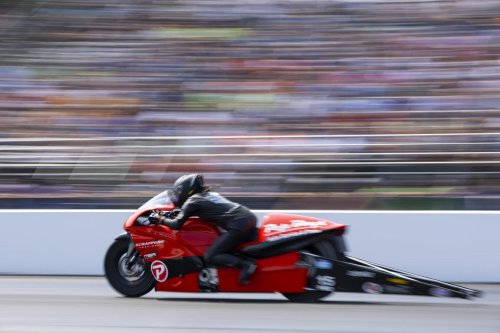 NHRA sisters Jasmine Salinas and Jianna Evaristo-Salinas bring speed and style to the track, in photos