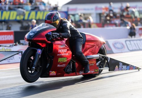 NHRA sisters Jasmine Salinas and Jianna Evaristo-Salinas bring speed and style to the track, in photos