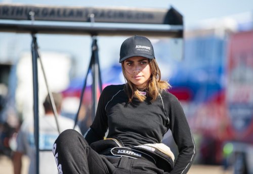 NHRA sisters Jasmine Salinas and Jianna Evaristo-Salinas bring speed and style to the track, in photos