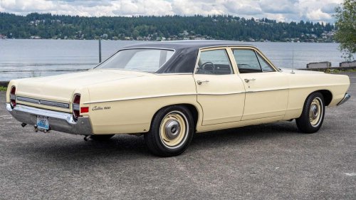 Ford stuffed a 428 big-block into a family sedan with 360 HP in 1968