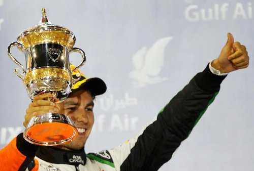 Lambiase-Checo, la dupla que consiguió un podio en Bahréin