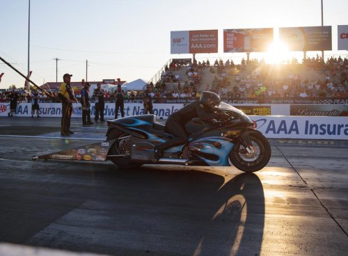 NHRA sisters Jasmine Salinas and Jianna Evaristo-Salinas bring speed and style to the track, in photos