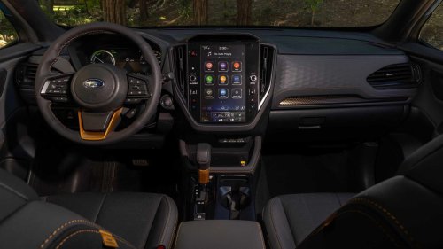 2027 Subaru Forester Wilderness Hybrid interior and exterior picture gallery