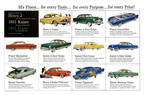 Cómo Kaiser-Frazer compitió con los gigantes de Detroit y casi ganó