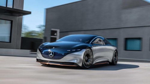 Mercedes-Benz EQS, Mercedes-Benz, The EQS is the least expensive Mercedes-Benz available with a hood ornament