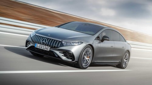 Mercedes-Benz EQS, Mercedes-Benz, The EQS is the least expensive Mercedes-Benz available with a hood ornament