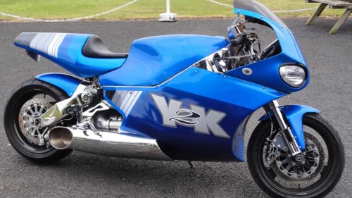 The motorcycle powered by a helicopter turbine engine