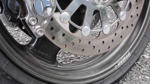 The motorcycle powered by a helicopter turbine engine