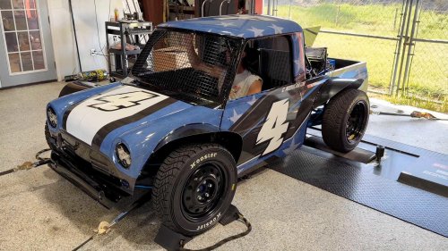 Twin-engine mini truck makes 410 HP after major fixes