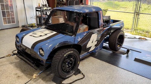 MINI, Twin-engine mini truck makes 410 HP after major fixes