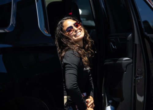 NHRA sisters Jasmine Salinas and Jianna Evaristo-Salinas bring speed and style to the track, in photos