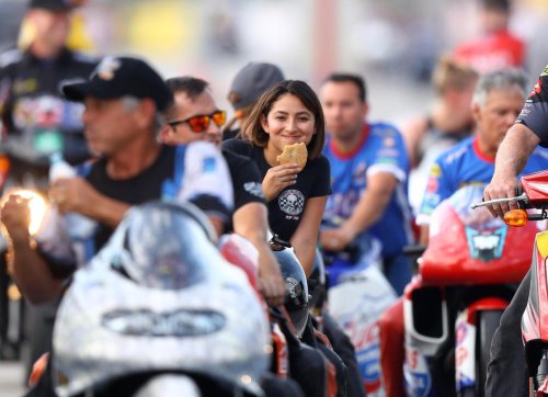 NHRA sisters Jasmine Salinas and Jianna Evaristo-Salinas bring speed and style to the track, in photos