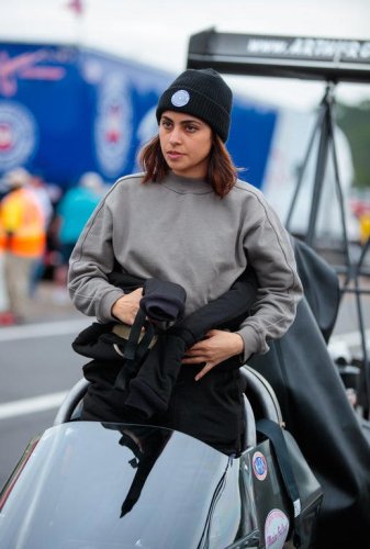 NHRA sisters Jasmine Salinas and Jianna Evaristo-Salinas turning heads on and off the drag strip, in photos