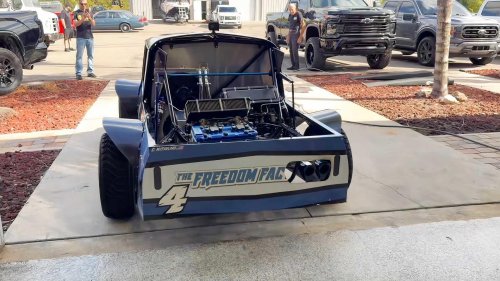 MINI, Twin-engine mini truck makes 410 HP after major fixes