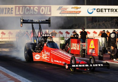 NHRA sisters Jasmine Salinas and Jianna Evaristo-Salinas bring speed and style to the track, in photos