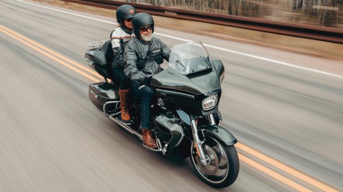 Which Harley-Davidson motorcycles work well for two riders?