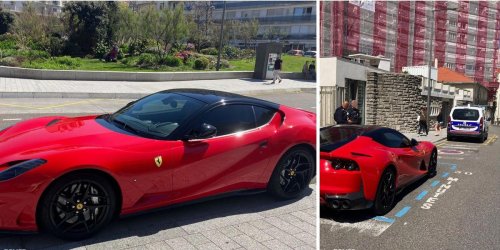 Alquila este Ferrari y la policía lo incauta por impagos