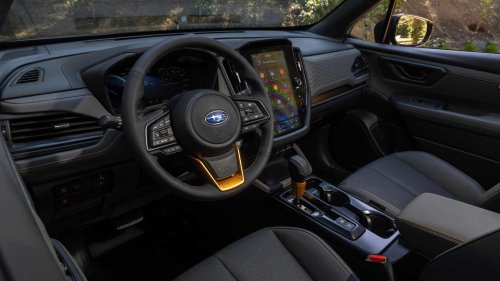 2027 Subaru Forester Wilderness Hybrid interior and exterior picture gallery