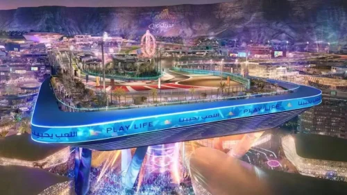 Arabia Saudí prepara un circuito de videojuego para la Fórmula 1: el Qiddiya Speed Park contará con una curva de 20 pisos de altura