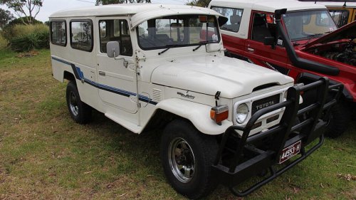 Designed for durability, the 1977 Toyota Land Cruiser FJ45 became iconic