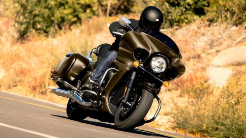 The bagger that feels effortless at 80 mph all day