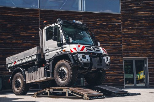 Los tesoros del museo Mercedes Unimog