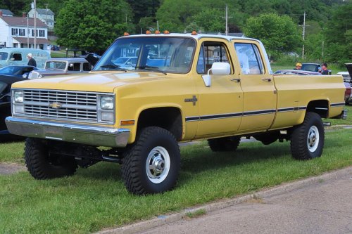 Few trucks matched the presence of the 1984 Chevrolet K30