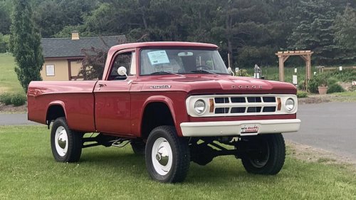 The 1968 Dodge W-200 brought heavy-duty performance to the forefront
