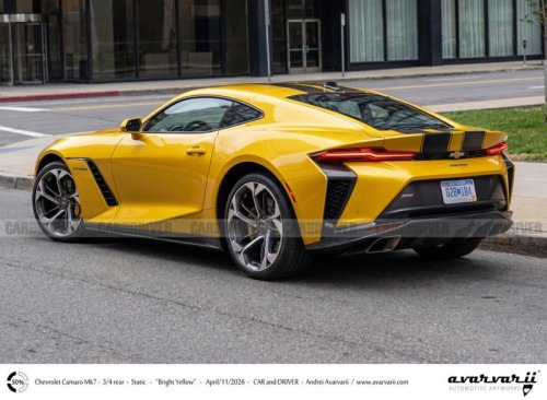 Chevy, The new 2028 Chevy Camaro is an American V-8-powered pony car worth waiting for