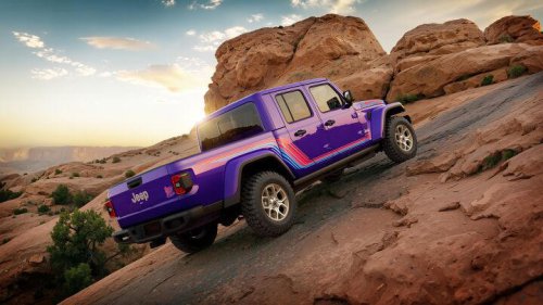 Jeep reveals retro Wrangler and Gladiator Rewind special editions