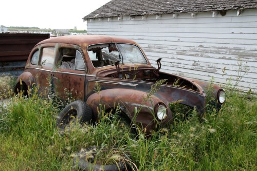 Joyas del desguace de Oakleaf Old Cars, Dakota del Sur