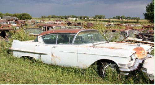 Joyas del desguace de Oakleaf Old Cars, Dakota del Sur