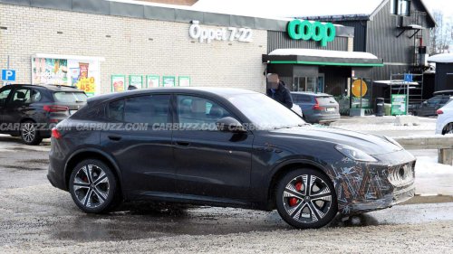 Spied: Maserati Grecale prototype caught with updated grille, front fascia