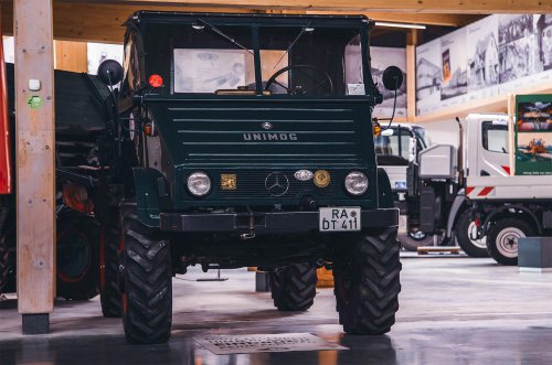 Los tesoros del museo Mercedes Unimog