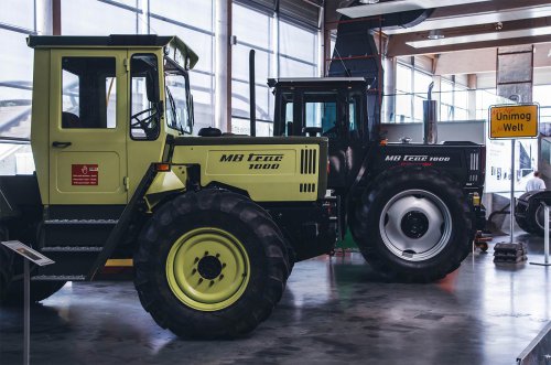 Los tesoros del museo Mercedes Unimog