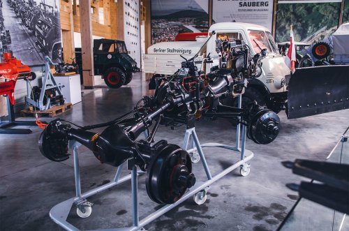 Los tesoros del museo Mercedes Unimog
