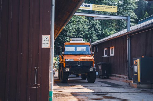 Los tesoros del museo Mercedes Unimog