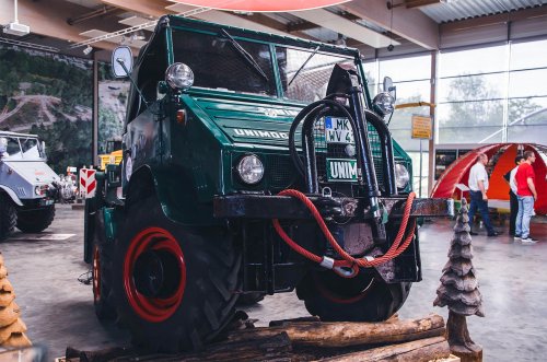 Los tesoros del museo Mercedes Unimog