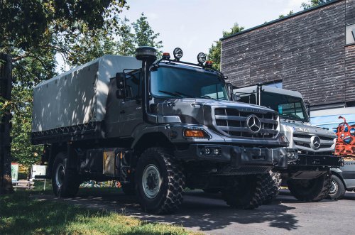 Los tesoros del museo Mercedes Unimog