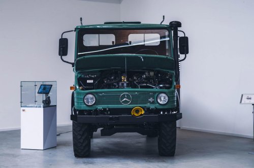 Los tesoros del museo Mercedes Unimog