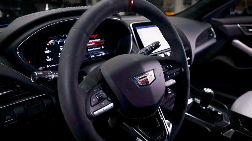Jay Leno drives a modified Cadillac CT5-V Blackwing