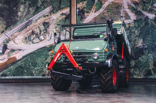 Los tesoros del museo Mercedes Unimog