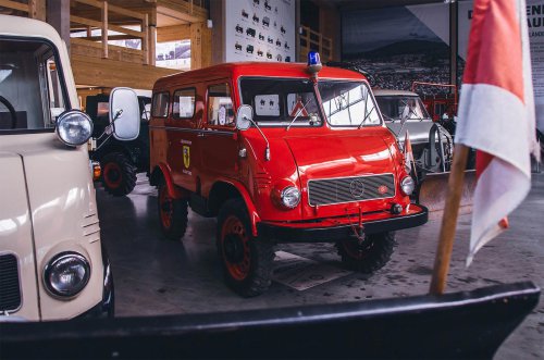 Los tesoros del museo Mercedes Unimog