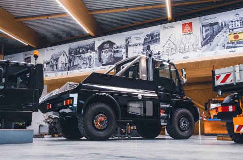 Los tesoros del museo Mercedes Unimog