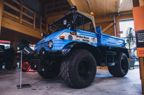 Los tesoros del museo Mercedes Unimog