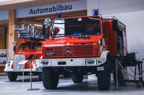 Los tesoros del museo Mercedes Unimog